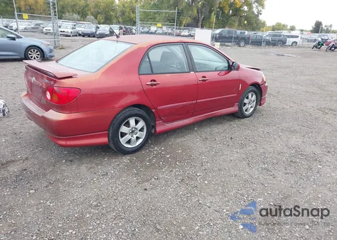 2003 Toyota Corolla S из США, поврежденный, VIN 1NXBR32E03Z167914